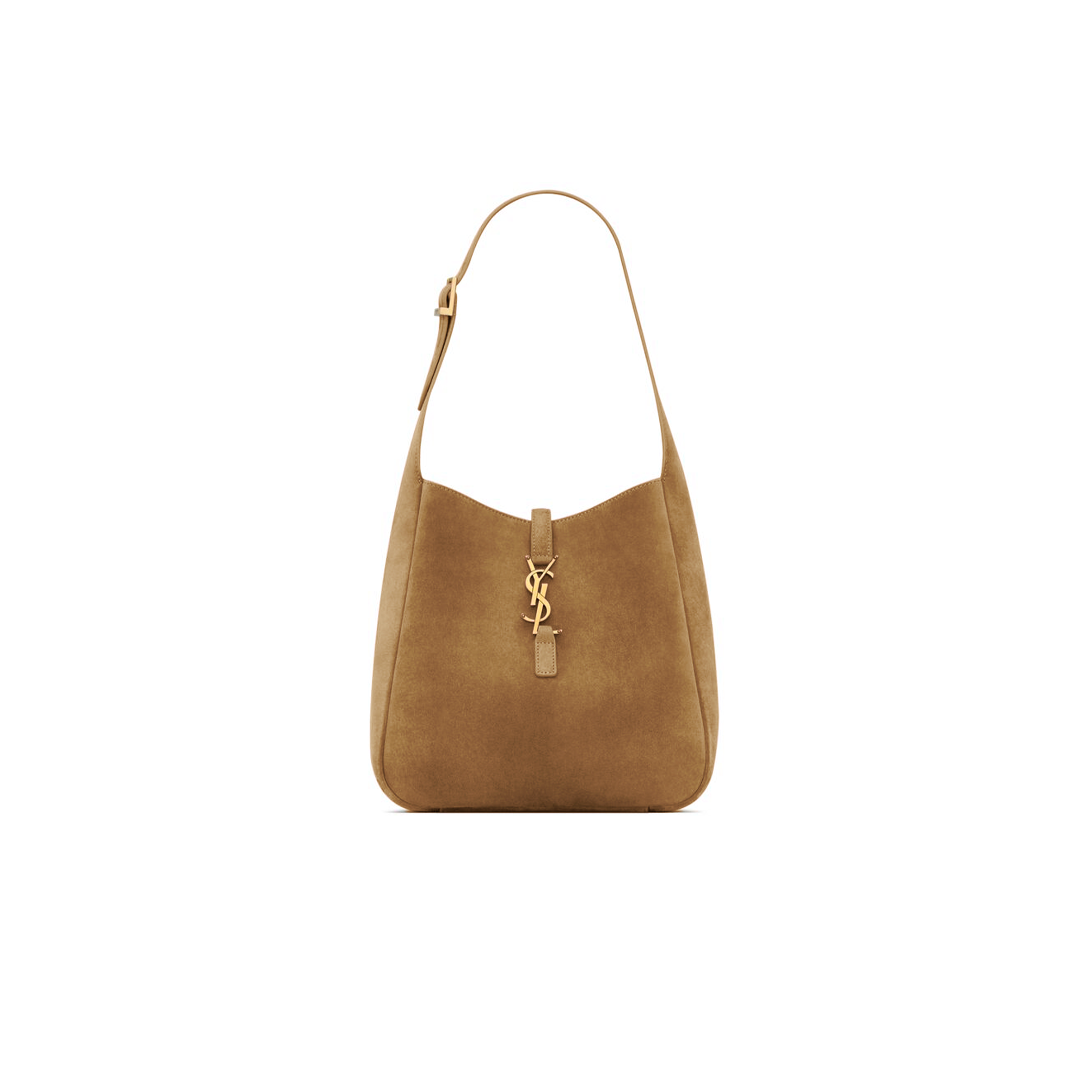 YSL LE 5 À 7 SUPPLE SMALL IN SUEDE 8541136690 (23*22*8.5cm)